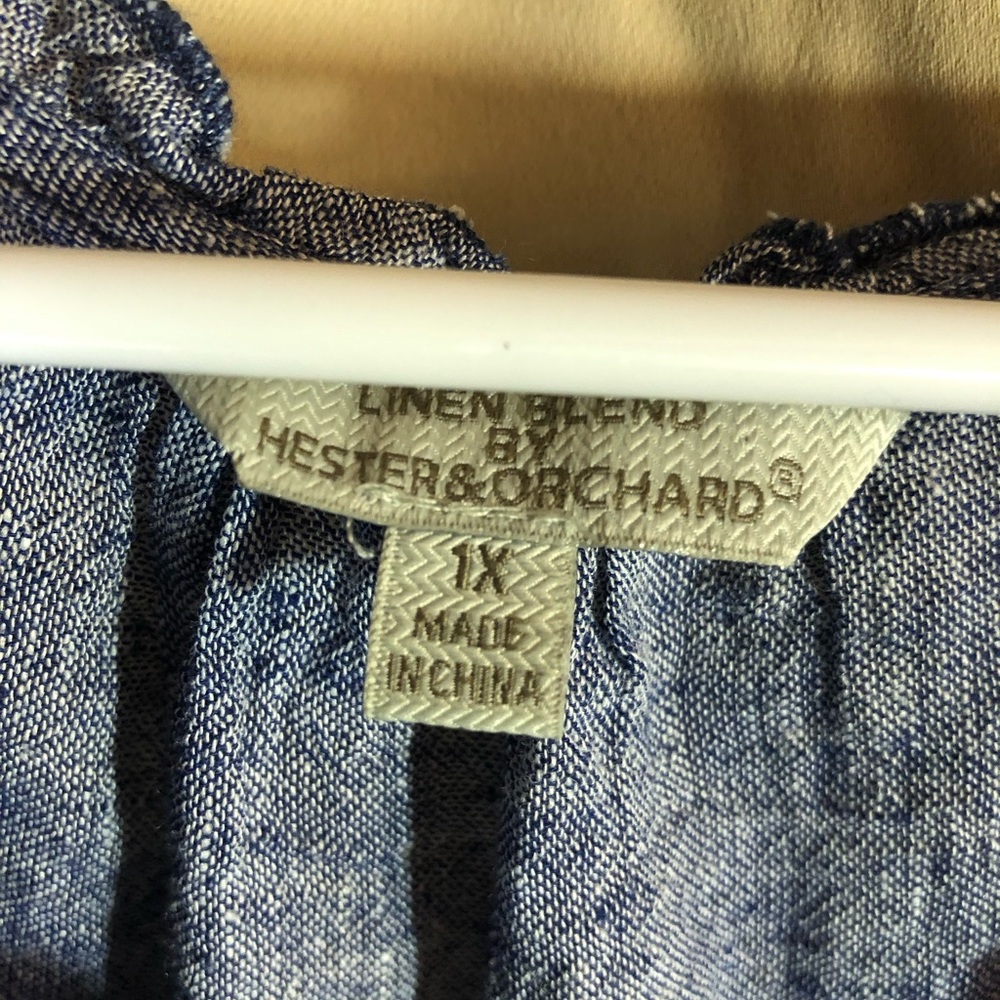 Linen/Rayon Top - Picture 6 of 8